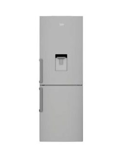 Beko Cfp1675Dx 60Cm Frost Free Fridge Freezer With Non Plumbed Water Dispenser - Silver